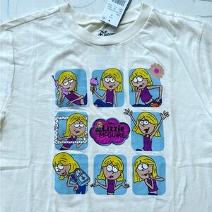 Disney Lizzie McGuire Graphic T-Shirt – Cream | Size S